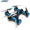 JJRC H23 RC aviones no tripulados aeroterrestre del coche del vuelo 2.4G 4 canales 6Axis 3D tirones del coche del vuelo Una clave Quadcopter juguete Retorno