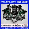 Body for SUZUKI Green flames Hayabusa GSXR1300 2012 2013 2014 19MY63 GSXR 1300 GSX R1300 08 09 10 11 12 13 14 15 Fairing Bodywork