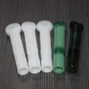 Mini Mouthpiece Smoking Pipes Burners Straight Type Handle Glass Water Pipe for Bong