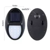 Słoneczne LED Składany Light Solar Lampa z 10 LED Wodoodporna Czujnik ruchu Czujnik Outdoor Light Do Patio Yard Solar Ogrodzenie Światło Światło