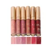 6pcs Set Liquid Matte Помада легко носить длиннослойные блеск для губ.