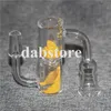 Smoking Yellow Hot Changing Thermal Magic Quartz Bangers 10mm 14mm 18mm Quartz Nails Glass Water Bongs Pipes Bowls Dabber Rigs