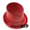 Halloween jazz hat 65G colorful magician hat gold onion powder high round cap gold powder high hat