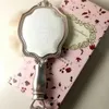 Laduree Les Merveilleuses Hand Mirror N Cosmetics Makeup Compact Vintage Plastic Holder Make Up Pocket Mirror