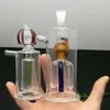 Glass Pipes Smoking Manufacture Hand-blown hookah Strawberry connected glass hookah bottle