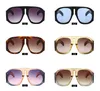 Ankunft Frauen Square Luxus Sonnenbrille Mode übergroß
