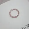 Bague en argent sterling 925 de haute qualité pour bijoux en argent Pandora Anneaux creux en forme de coeur pour femmes hommes