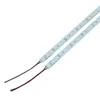 Sert LED Şerit 7020 SMD Soğuk Sıcak Beyaz Sert Çubuk 72 LED LED Işık su geçirmez olmayan DC 12V Yüksek Parlak LED Şerit