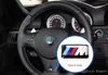 BMW M M5 M6 F32 E53 E90 F10 X3エポキシカーのロゴプラスチックドロップステッカーカースタイリング4個/ロトのための50個の車のスタイリングのロゴのステッカー