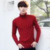 red knit jumper