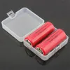 Kvalitet 26650 Batterilås Box Säkerhetshållare Förvaringsbehållare Färgrikt Plast Portabel Fodral Fit 26650 Batteri