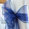 Niedliche Organza-Hochzeitsstuhl-Schärpen, Schleifen, Abdeckung, Hochzeit, Chiavari-Stuhl-Dekor, weiß, elfenbeinfarben, Stuhl-Schärpen, DIY, Verlobung, Party, Empfang