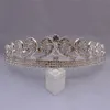 Kate William Royal Rhinestone Cristal Crown Crown Tiara Cabelo Jóias Coroa Cristal Acessórios Cristais Faixas