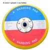 pneumatic grinder air sander polishing pad accessory plush glossy sanding base grinding sanding chassis 1 to 6 inch