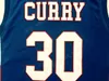 Männer High School Stephen Curry 30 Charlotte Knights Trikot Davidson Wildcats Curry College Trikots Sport Basketball Uniform genäht billig