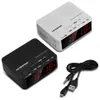LEADSTAR Portable Mini Wirelss LED Réveil Bluetooth Haut-Parleur Appels Mains Libres FM Radio Amplificateur Support TF Carte MX-17 Modèle
