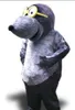 Custom Newly designed Gray mouse monster mascot costume Adult Size free shipping