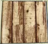 PVC安い自然の現実的な素朴な木製パネル粒度の効果特集デザイナーテクスチャビニール10mの壁紙ロールの装飾アートビンテージW521