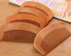 100pcs Natural peach Wood Comb Close Teeth Antistatic Head Massage hair care Wooden2849875