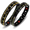 Health Bangles Magnetic 316L rostfritt stål Charmarmband smycken Elegant titan magnetisk terapi armband smärtlindring för art328v