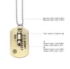 Creative bullet military pendant for men high street wear hip hop jewelry necklace for men fashion 3 colors men chains free shipping