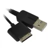 1m helt ny 2 i 1 USB-dataavgift Laddningskabel för PSP Go Högkvalitativ DHL FedEx EMS Free Ship