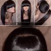 bang ponytail wig