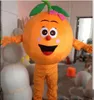 2018 Hot New Coconut Orange Durian Frukttecknad Dolls Mascot Kostymer Props Kostymer Halloween Gratis frakt