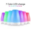 En gros 100 ml 7 Couleur Diffuseur D'huile Essentielle Portable Aroma Humidificateur Diffuseur LED Veilleuse Humidificateur À Ultrasons