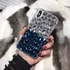 Pour Galaxy S9 Plus Nouveaux Bling Cases Avec Strass Mobile Phone Case Couverture Arrière Pour iPhone 6 7 8 Plus X Galaxy Note8 S8 Plus