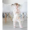 Boho Floral Harem Rompers med pannband Bomullsblommor Onesie Söta flickor Harem Romper Baby Girl Clothes Boutiques Girls Jumpsuits 2840696