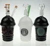 Heiße neue Starbucks-Glasbong Starbuck Cup-Wasserpfeife Cheech-Rauchpfeife Bohrinselkuppel und Nagelglas-Bubbler-Wasserpfeife