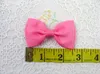 Gril handmade Headwear Simple and easy 2.5 inch grosgrain ribbon Bowknot Beautiful hair bows boutique hair clips accessories HD3210