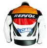 Moto GP Motorcycle Repsol Racing Jacket Motorbike Equitação PU Couro Casaco Masculino