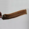 Brasilianska kvinnor Micro Loop Ring Hair Extension Straight Remy Micro Bead Hair Extensions 1g / Strand Micro Link Human Hair Salon Gratis frakt
