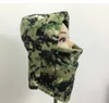 ao ar livre fleece máscara tático CS camuflagem motocicleta capacete máscara Inverno Balaclava Ciclismo Máscaras da garganta da face aquecer tampas capa