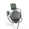 Lançamentos Tactical Z-TAC Hi-Threat Tier 1 Headphones Aviação Headset Pick up Som Caça Noise Cancelando Comunicação Esportiva À Prova D 'Água