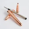 Mini Crocodile Roller Bal Pen Pen Copper Ringen + Pouch Netse Aangetachen 9cm