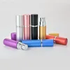 5 ml draagbare mini aluminium navulbare parfumfles met spray lege make-upcontainers met verstuiver voor reiziger RRA2873