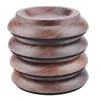 4st Black Walnut Piano Foot Pads Möbler Caster Cups för upprätt pianodelar Piano Leg Pads Protection3534817