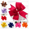 40 kleuren Candy Design Grosgrain Lint Haarspeld voor Kinderen Meisjes Kinderen Baby Barrettes Party Gift