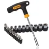 Freeshipping Schraubendreher-Hülsen-Set 21-in-1-Schraubendreher-Bits Präzisions-Schraubendreher-Set Spitze Industrie Multitul-Reparatur-Handwerkzeuge