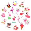 50 stks Flamingo Serie Zomer Amoureuze Gevoelens Sticker Leuke Droom Stickers Tiener DIY Skateboard Mobiele Gitaar Dresser Home Decor Trend Sticker