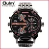 Man Wristwatch Chiny Producent OULM Marka Zegarek Kwarcowy Mężczyźni Oglądaj Mężczyźni Big Dial Dial Dial Display Nowy Z Tagami HT3548