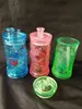 Met Long Glass Water Bongs Groothandel Oil Burner Pipes Olierouts Roken Gratis