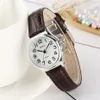 Czarny / Brązowy / Czerwony Zegarek Damskie Eleganckie Małe Dial Ladies Zegarki Skórzany Zespół Prosta Design Biznes Kobieta Zegar Prezenty Dla Dziewczyny