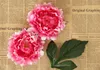 Большой размер искусственный шелк моделирование Пион цветы Глава для дома свадьба DIY скрапбукинг украшения поддельные цветы G492