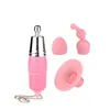 3pcs / set liten gourd massager av pinne sexig klitoris nipplar anal plug stimulation vibrators sexleksaker för kvinnor vuxna leksaker