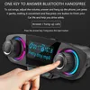 FM-Transmitter Bluetooth Car Kit Hände A2DP AUX o Auto-MP3-Player großes Display Dual-USB-Aufladung8140854