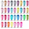 10ml Bling Gel Paznokci Polski UV Samochód Gellak Gellak Hybrid Vernish Soak Off Semi Stały żel Polski Nail Art